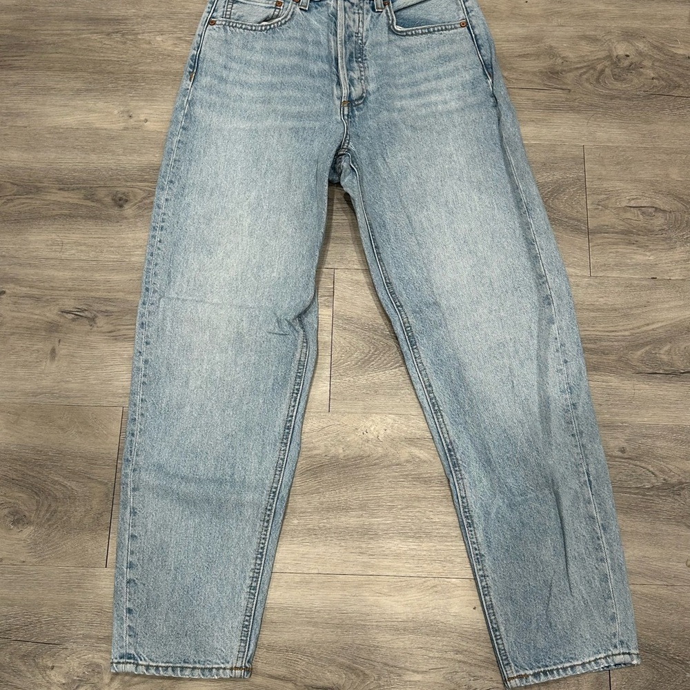 Denim Forum Light Blue Women's Jeans - Picture 1 of 6